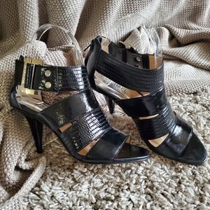 Michael Kors Buckle Heels Size 6.5